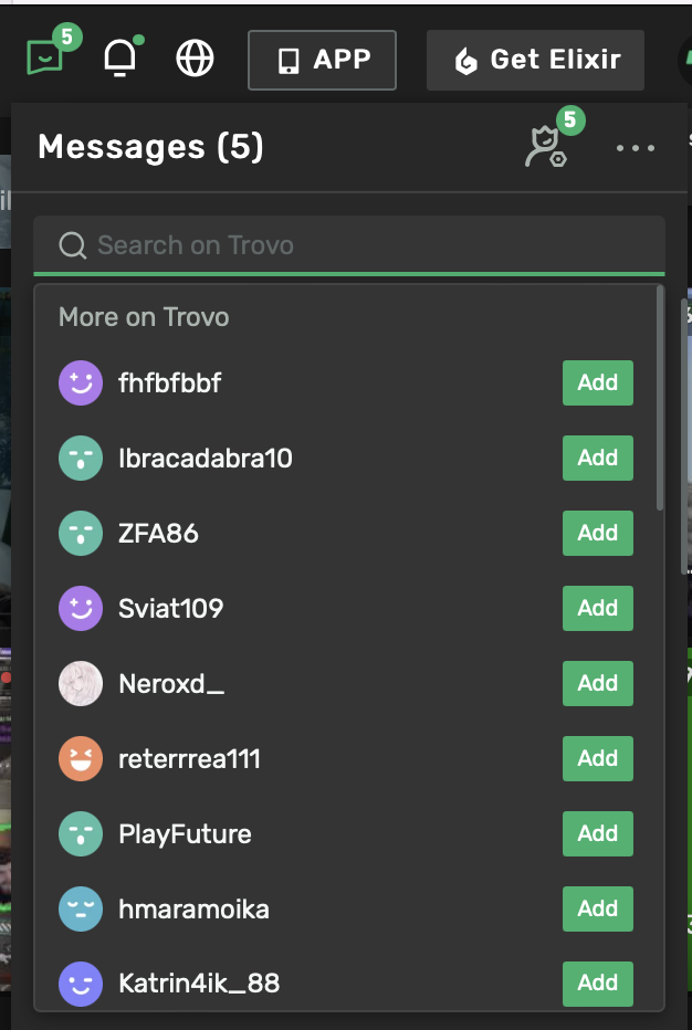 Event - Trovo