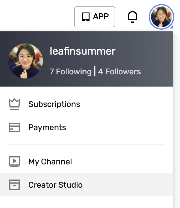 Creator Studio Access